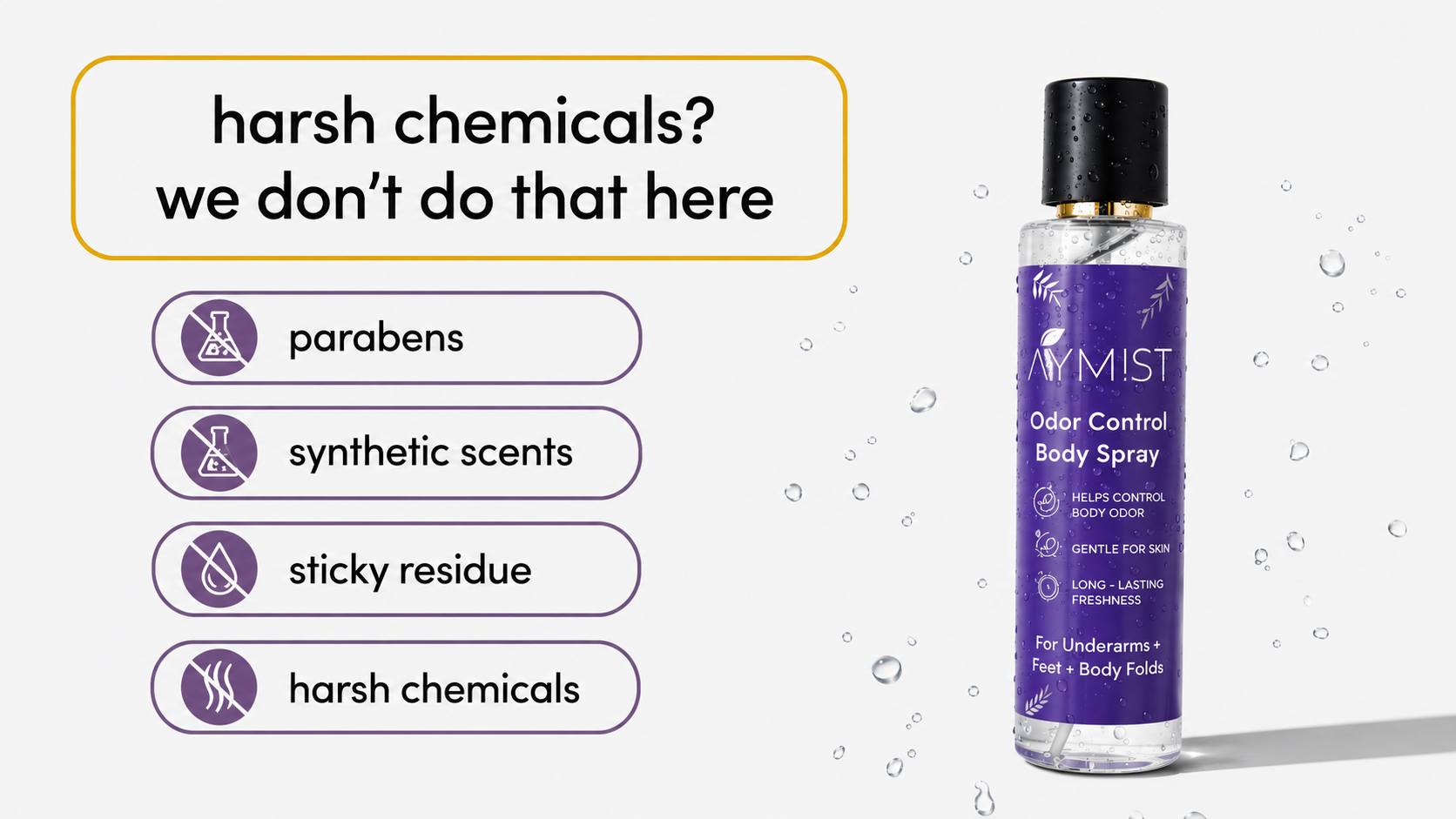 Why AYMIST – Natural Care, True Transparency & Real Confidence