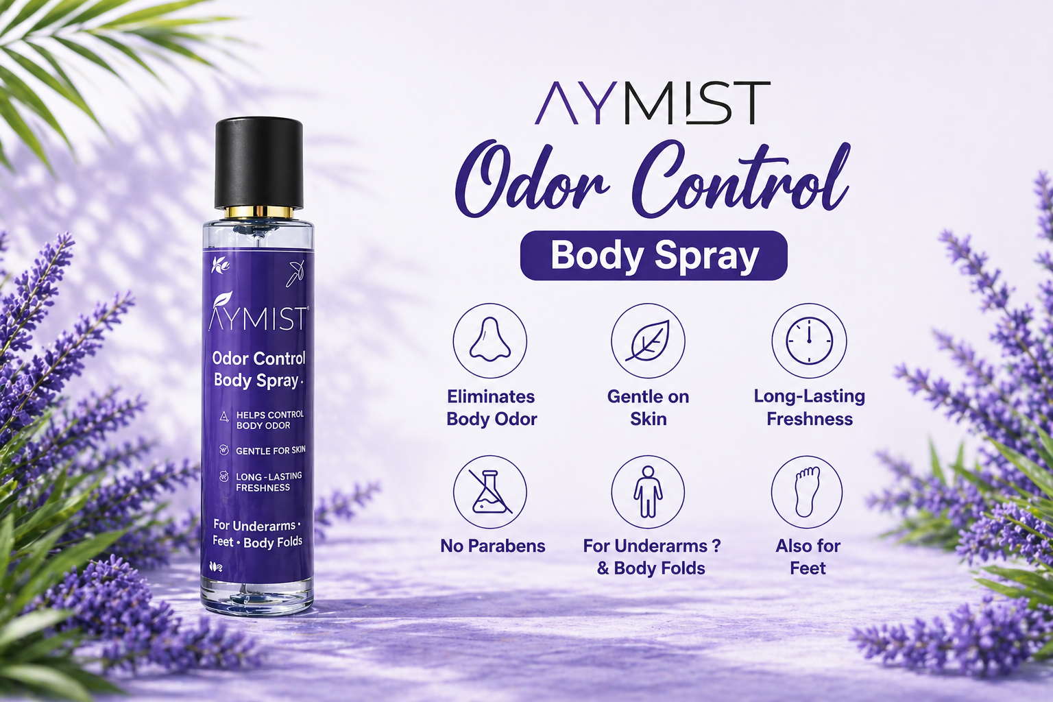 How AYMIST Alum-Based Odor Control Body Spray Actually Works