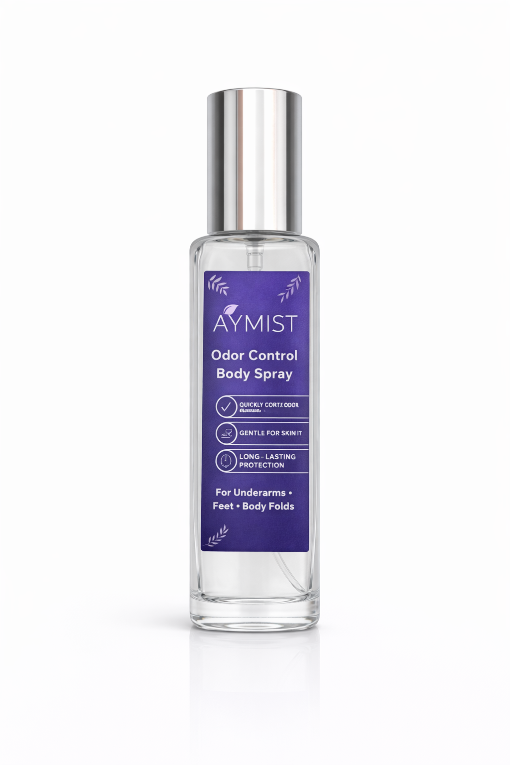AYMIST Alum-Based Odor Control Body Spray 20ML – Long Lasting Freshness & Natural Protection