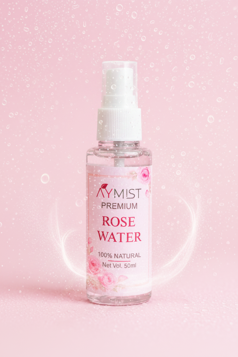 AYMIST Premium Rose Water - Mist Effect